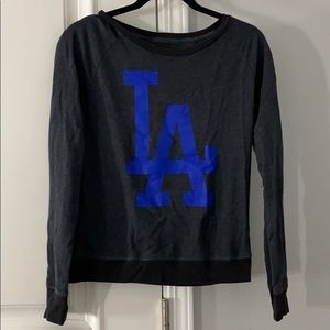 PINK dodgers sweatshirt